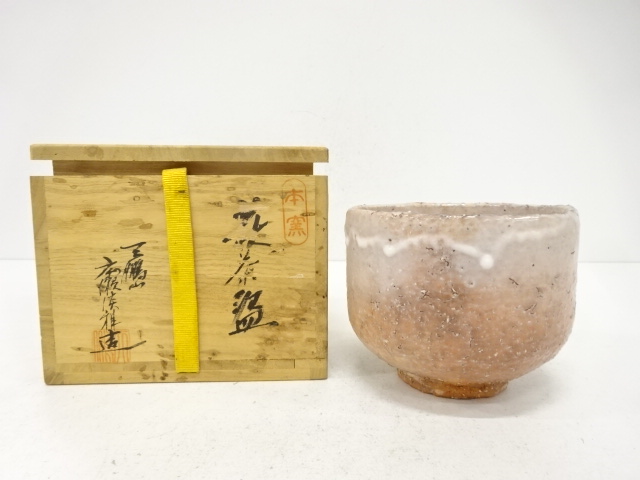 JAPANESE TEA CEREMONY / HAGI WARE TEA CHAWAN / ARTISAN WORK